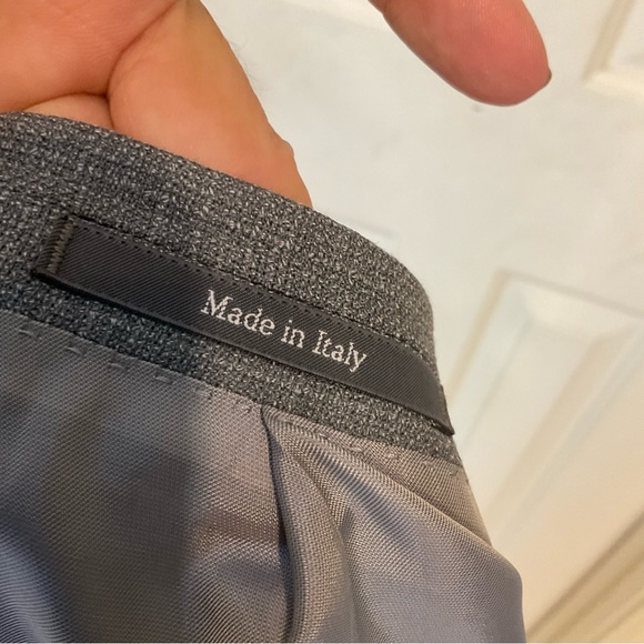 Ermenegildo Zegna Blazer, Gray, Classic Luxury for Men, Timeless, 44” Chest - Picture 8 of 8